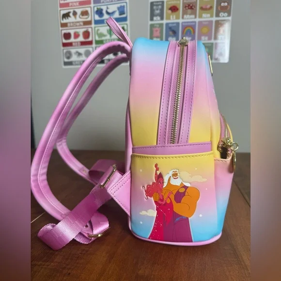 Hercules Loungefly mini backpack NWT - Picture 3 of 10